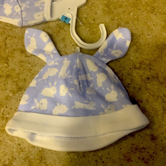 NWOT Little Me Easter Baby Boy Sleeper Size 6M - Picture 6 of 7